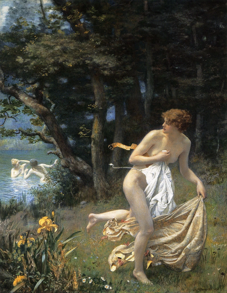 Le ancelle di Diana, 1898